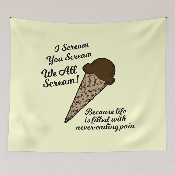 Item preview, I Scream, You Scream! designed and sold by Kitten-Parade.