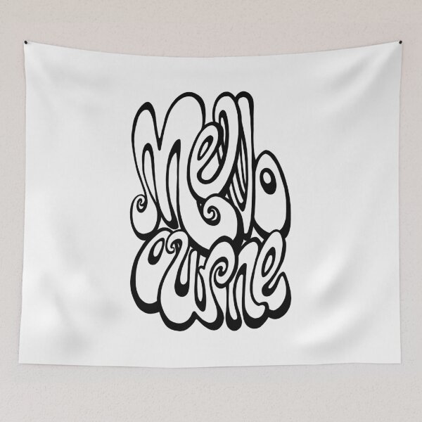 Item preview, Melbourne lettering - white and black designed and sold by bignose1977.