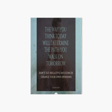 The Path You Walk On Art Board Print