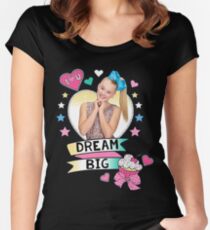 jojo siwa träume groß Tailliertes Rundhals-Shirt