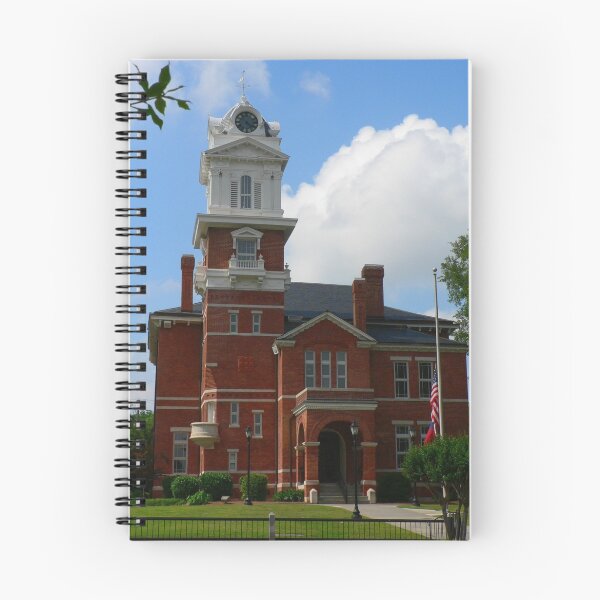 Item preview,  El histórico palacio de justicia de Georgia en la plaza. Construido en 1885 e incluido en el Registro Nacional de Lugares Históricos. ! http: //images-1.redbubble.net/img/art/backingcolor: white / product: greeting-card / view: preview / 3994955-1-histor designed and sold by franticflagwave.