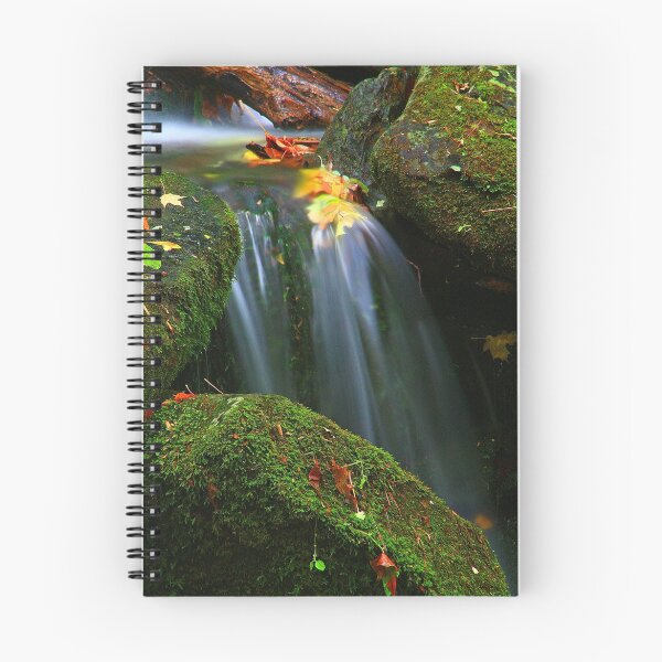 Item preview, CASCADE,MOSSY ROCKS (VIEW LARGE) designed and sold by Chuck Wickham.