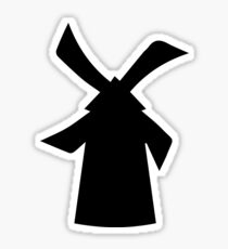 Dutch Bros Windmill Sticker
