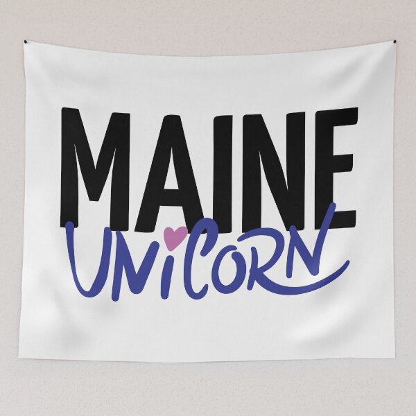 Item preview, Maine Unicorn Maine Raised Me designed and sold by ProjectX23.