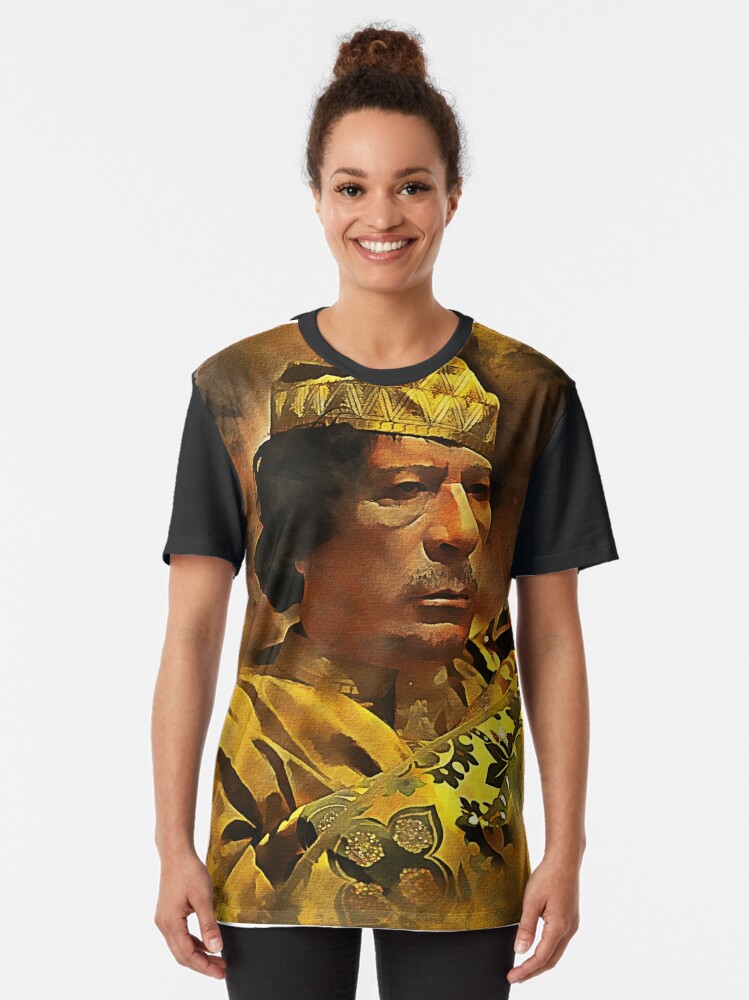 gaddafi duck t shirt