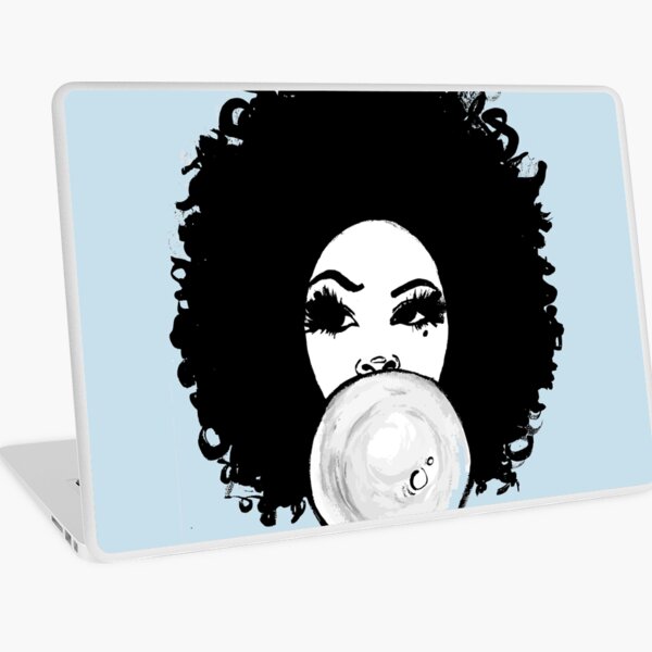 Item preview, Bouclés Afro Jolie Fille Bubble Gum Poppin Cheveux Naturels Art designed and sold by EllenDaisyShop.