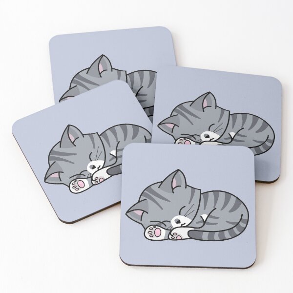 Item preview, Grey Tabby - Sleeping designed and sold by missnisa.