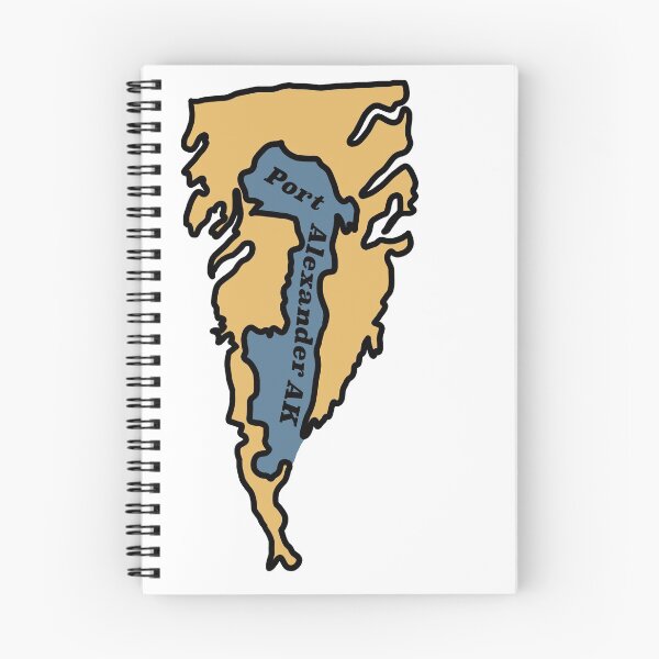 Item preview, Alaska Nautical Map designed and sold by LuckyLady13.