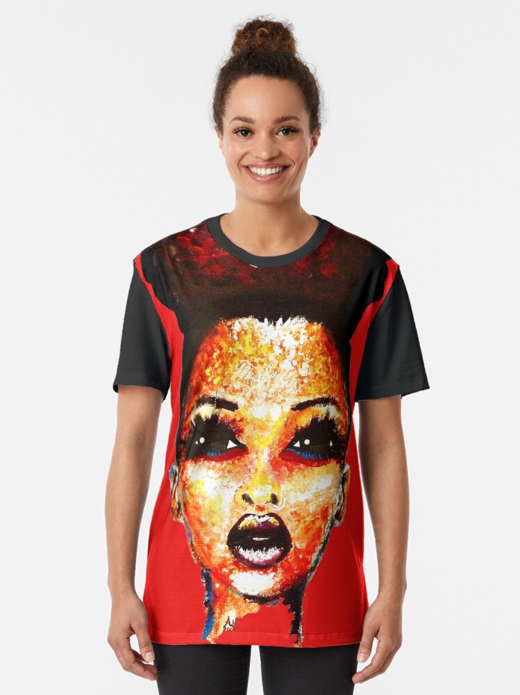 Positive Attitude Natural Hair Puff Diva Natural Hair Art T Shirt