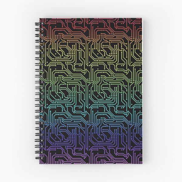 Item preview, Rainbow Electric Grid (White Background) designed and sold by GeoEXP.
