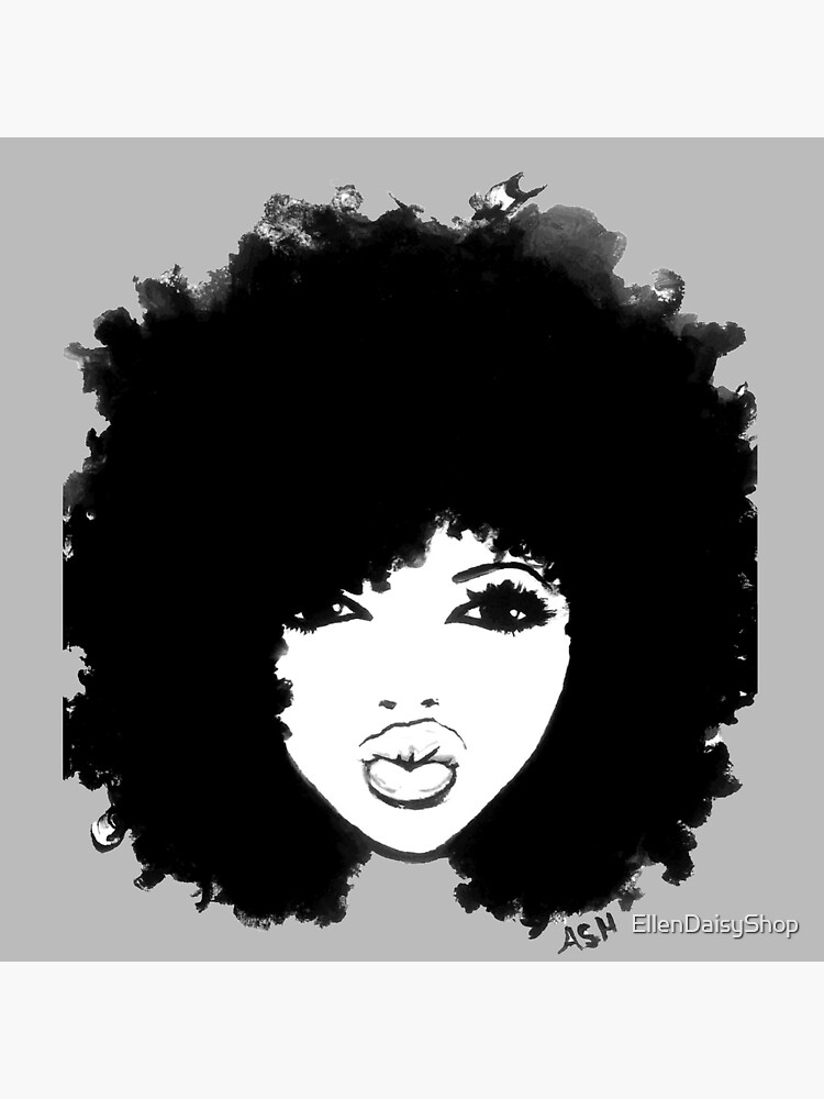 Natural Hair Curly Hair Autumn Black Kinky Afro Tote Bag By