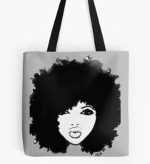Natural Hair Curly Hair Autumn Black Kinky Afro Tote Bag