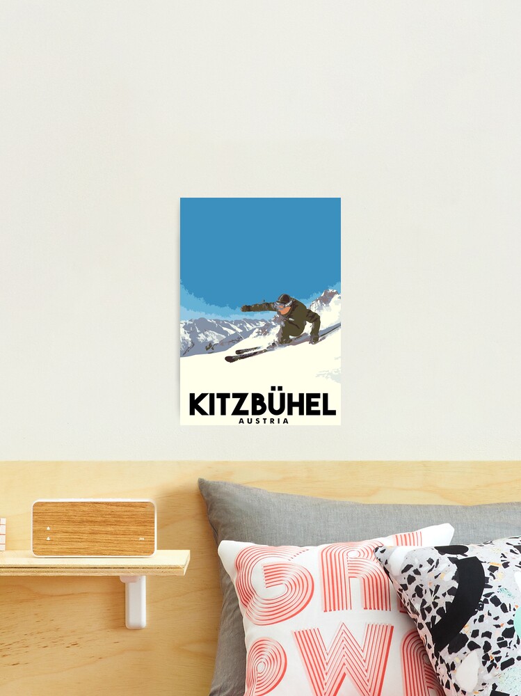 Thumbnail 2 of 3, Photographic Print, Ski Kitzbühel Austria designed and sold by inkDrop.