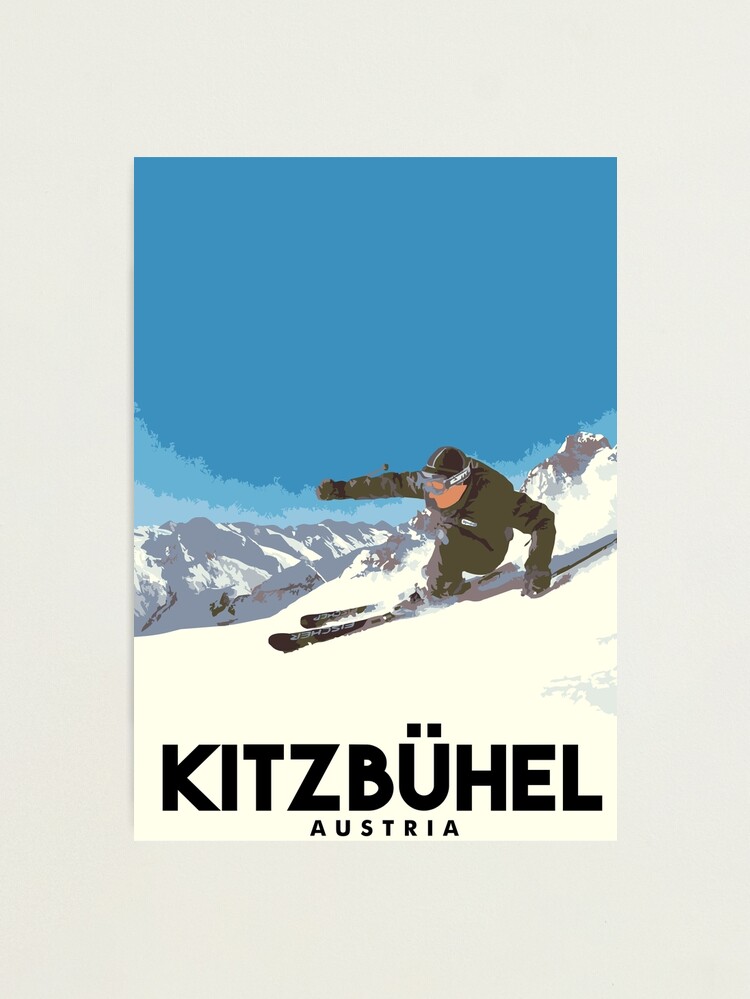 Thumbnail 1 of 3, Photographic Print, Ski Kitzbühel Austria designed and sold by inkDrop.