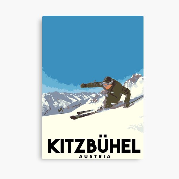 Ski Kitzbühel Austria Canvas Print