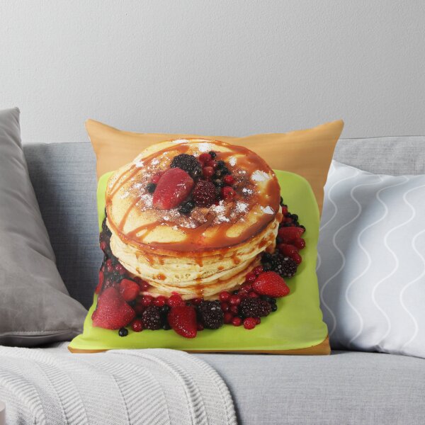 Item preview, pancakes with fruit on table designed and sold by goceris.