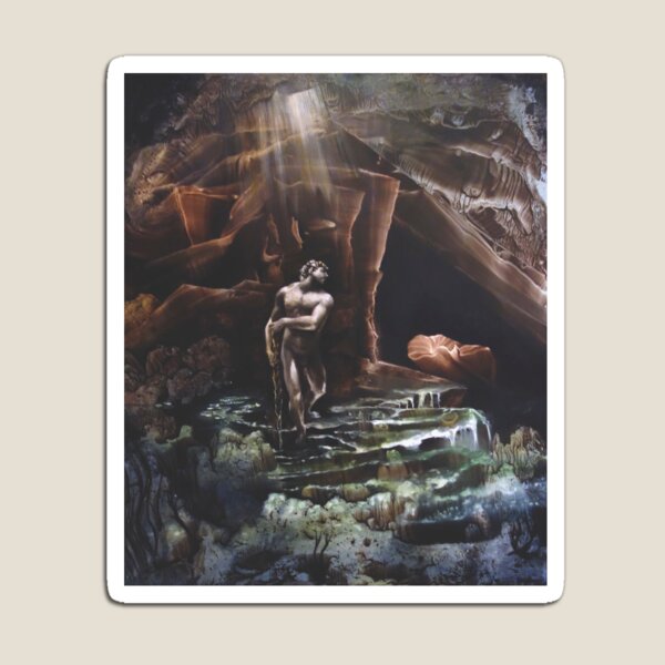 Plato's Cave Magnet
