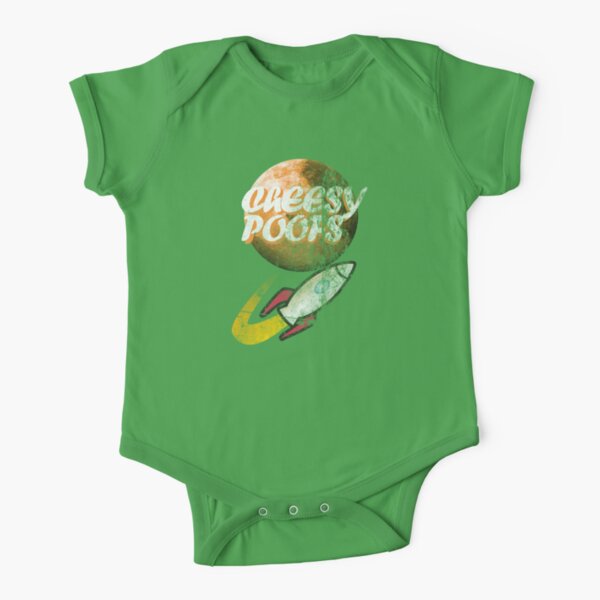 Cheesy Poofs Short Sleeve Baby One-Piece