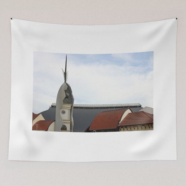 Item preview, clock tower Eger Hungary Europe designed and sold by goceris.
