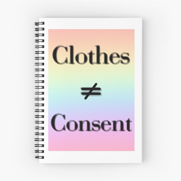Item preview, Clothing does not equal consent  designed and sold by pastelquartz.