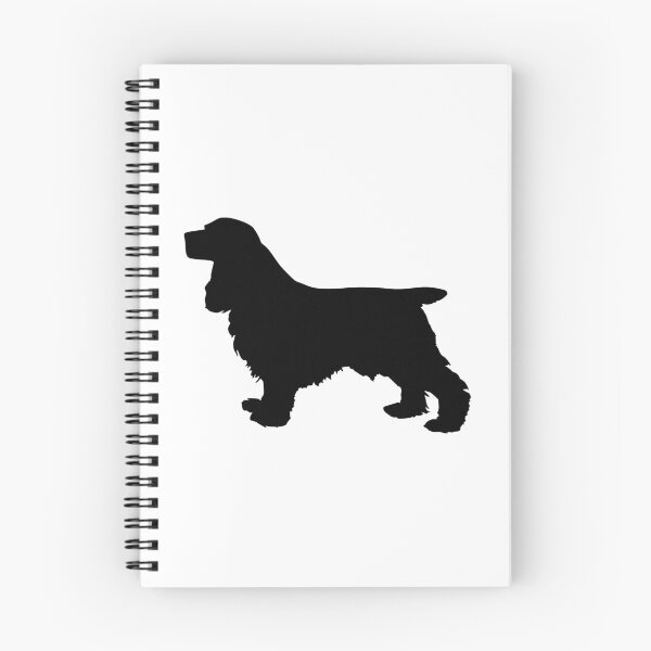 Item preview, Cocker spaniel negro designed and sold by RetroFuchs.