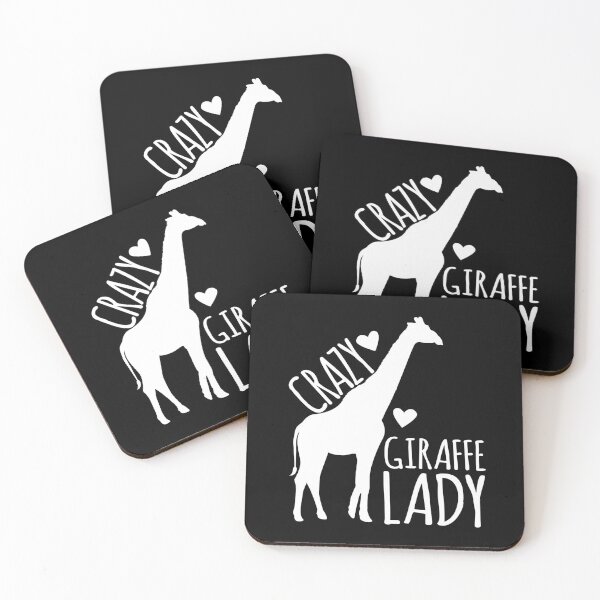 Item preview, Crazy Giraffe lady in white  designed and sold by jazzydevil.