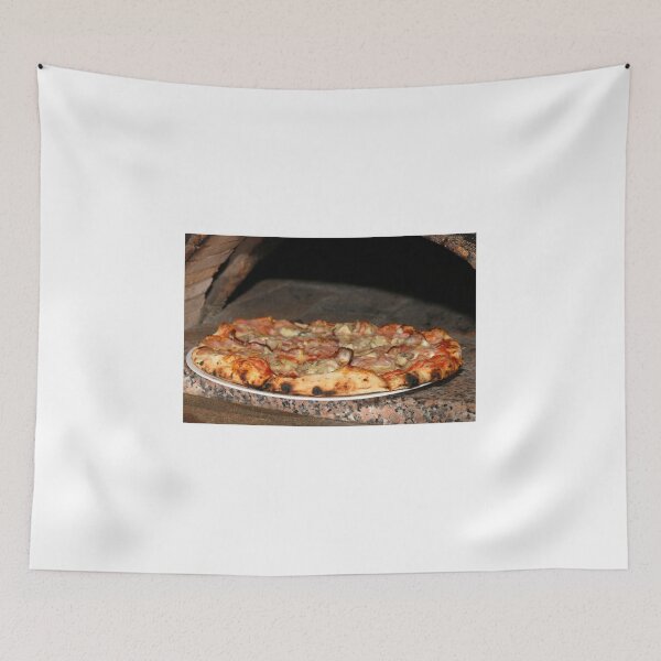 Item preview, delicious pizza and brick oven close up designed and sold by goceris.