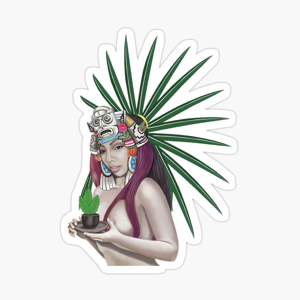 Mayan Princess Aztec " Sticker for Sale by KulturaLA