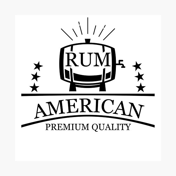 Item preview, American Rum designed and sold by InspireGifts.