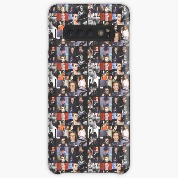 George Michael Colourful Montage Signed Pop Art Style Design Samsung Galaxy Snap Case