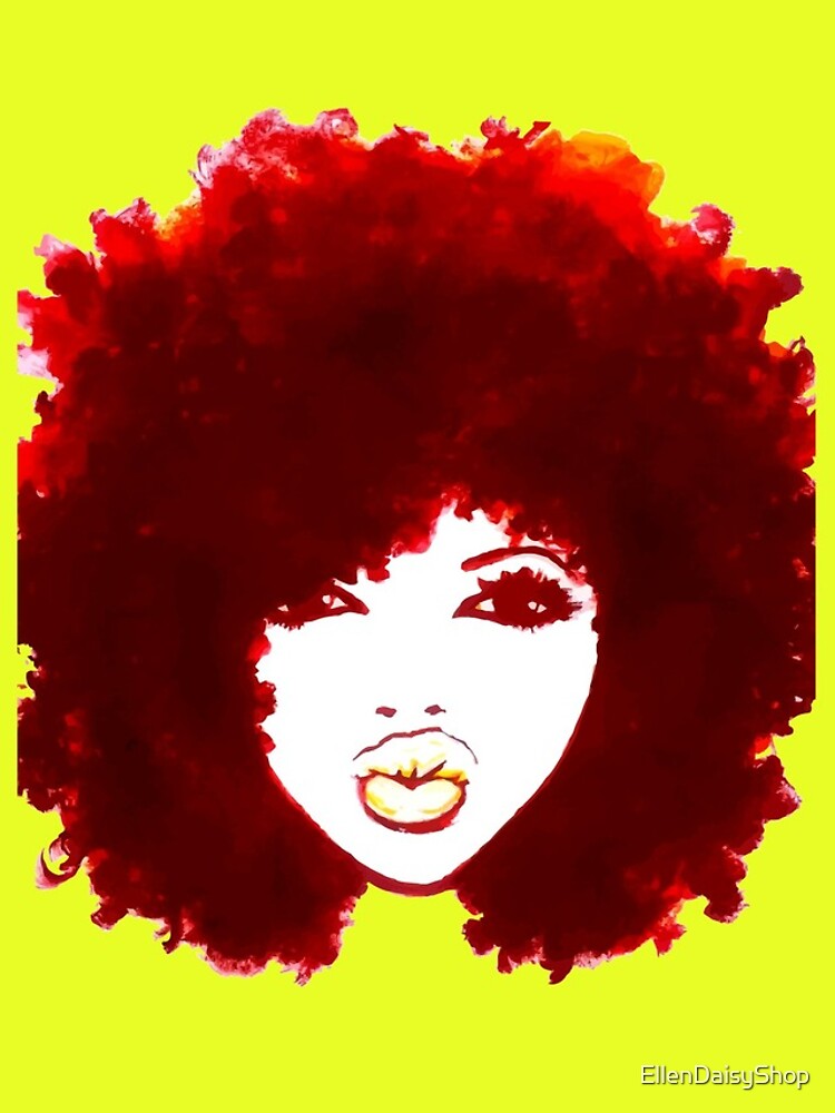 Autumn Afro Natural Hair Curly Hair Pretty Girl by EllenDaisyShop