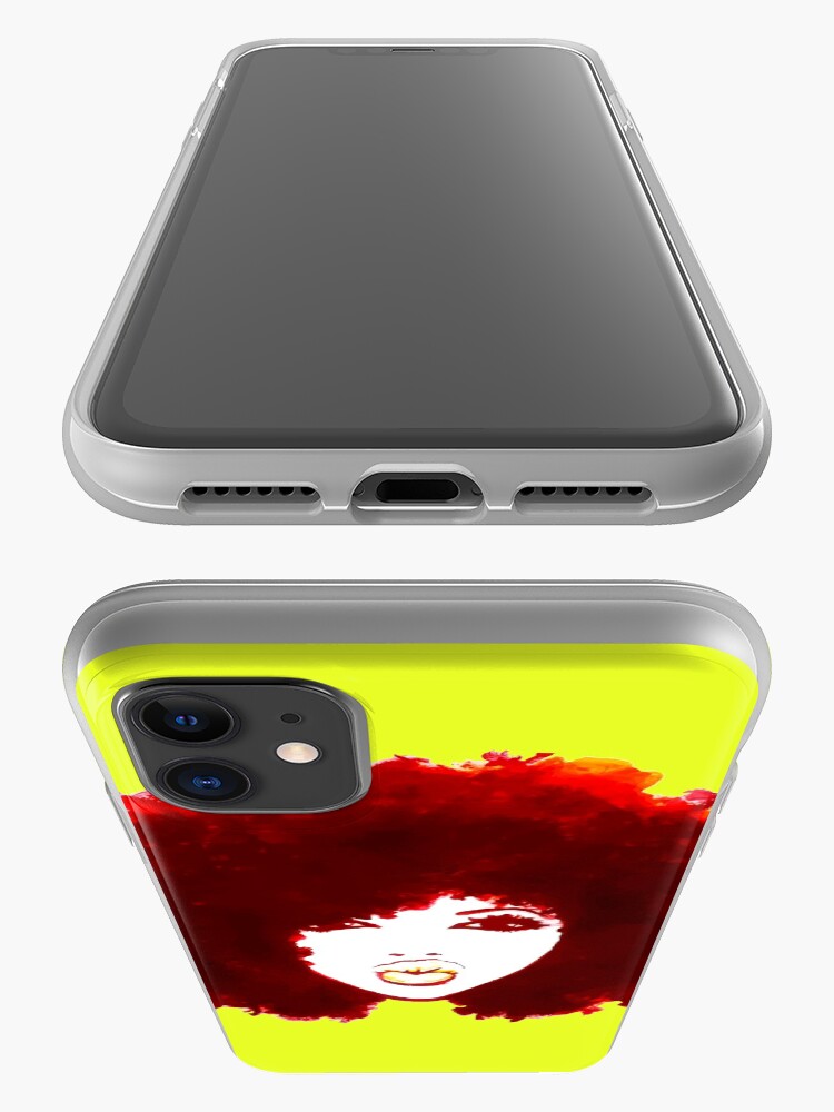 Alternate view of Autumn Afro Natural Hair Curly Hair Pretty Girl iPhone Case & Cover