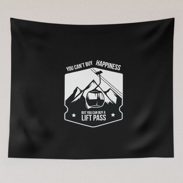 Item preview, You Can´t Buy Happines But You Can Buy A Lift Pass designed and sold by MooonTees.