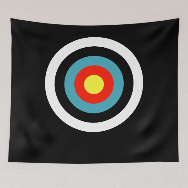 Artikelvorschau, Bullseye Archery Target Shooter Rings entworfen und verkauft von phoxydesign.
