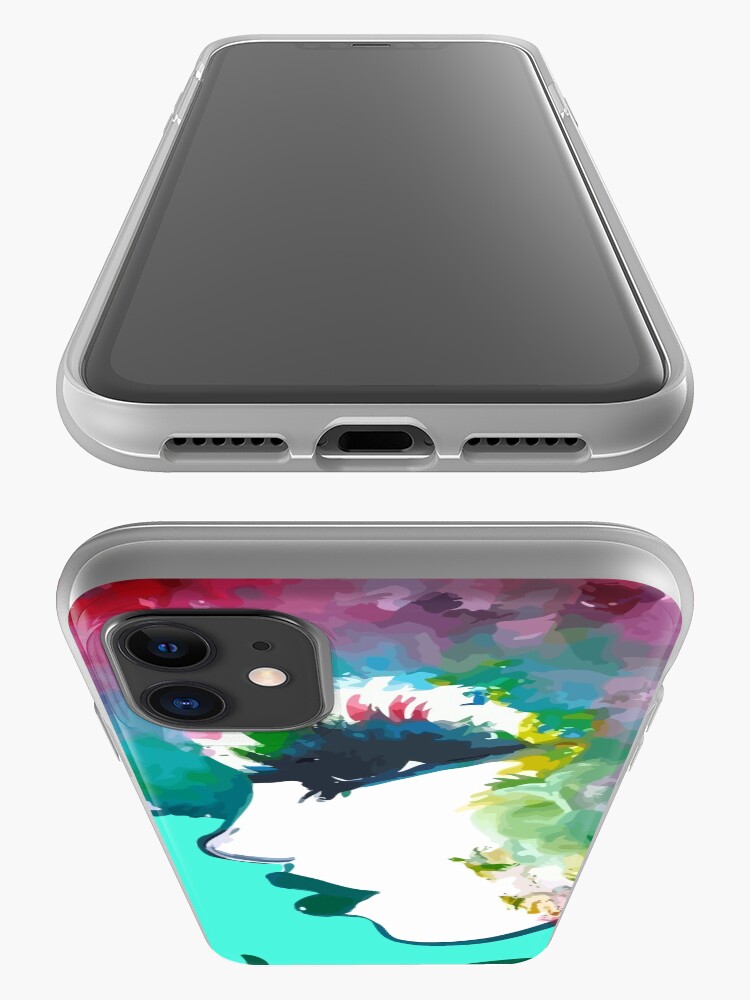 Alternate view of I Fall In Love With The Hair I'm Born With Rainbow hair Natural hair tees iPhone Case & Cover