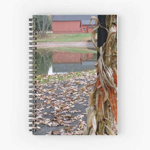 Item preview, Drizzly Autumn Day Near the Barn designed and sold by CarolLeesArt.