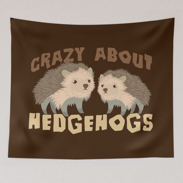 Item preview, Crazy about Hedgehogs  designed and sold by jazzydevil.