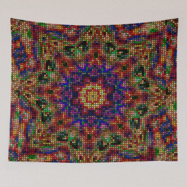 Item preview, Kaleidoscope Cross-Stitch designed and sold by Kolinnaprint.