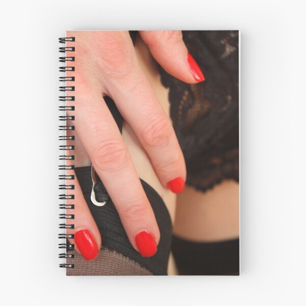 Item preview, red fingernails, black wine designed and sold by SkinDeep.