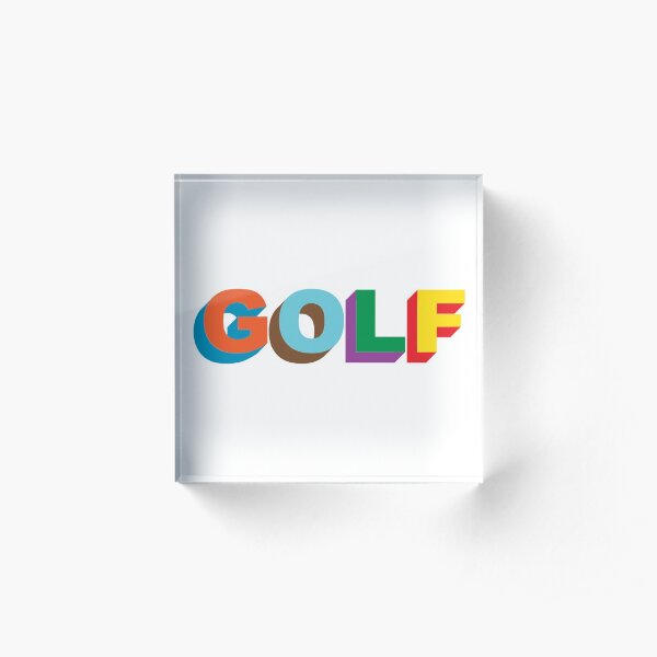 golf wang Acrylic Block