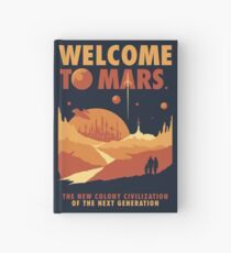Welcome to Mars Hardcover Journal