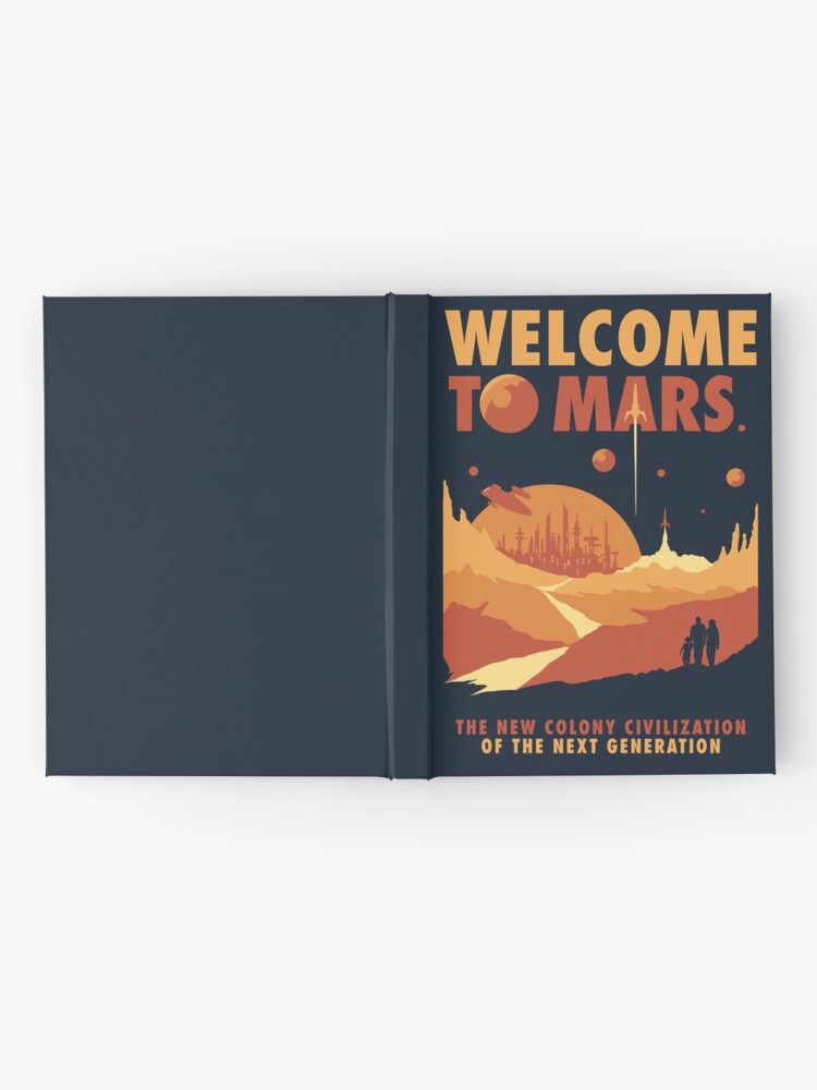 Alternate view of Welcome to Mars Hardcover Journal