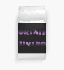 fortnite logo oscuro Duvet Cover