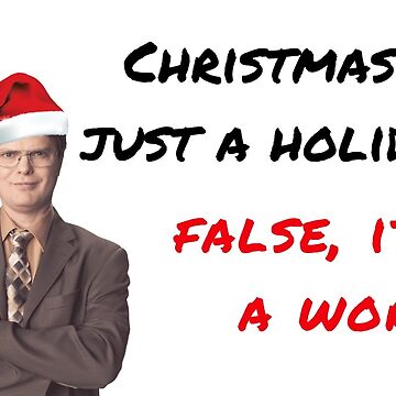 Dwight Schrute Christmas card, The Office Show Christmas, Xmas