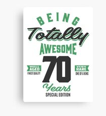 Lienzo Impresionante 70 años