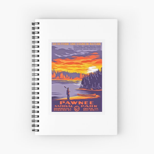 Pawnee National Park Spiral Notebook