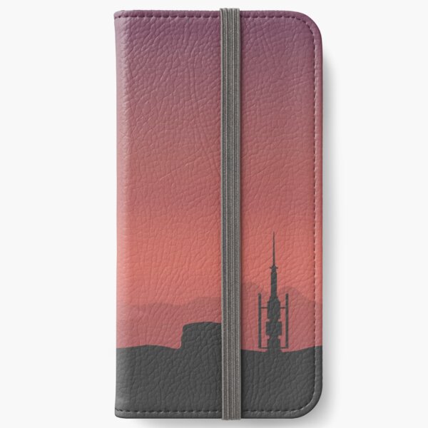 Purple Land iPhone Wallet