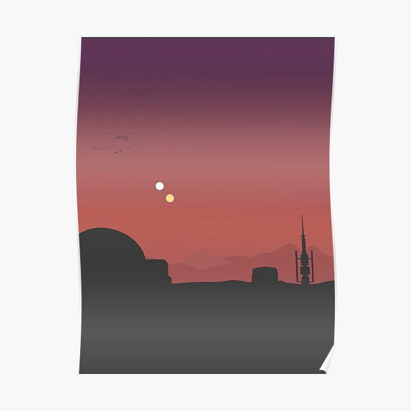 Purple Land Poster