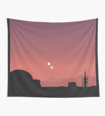 Purple Land Wall Tapestry