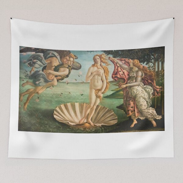 Item preview, The Birth of Venus Painting // Sandro Botticelli designed and sold by shirtsoart.